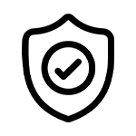 Tick Shield Icon
