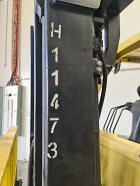 Used forklift: HYSTER H4.5FT6