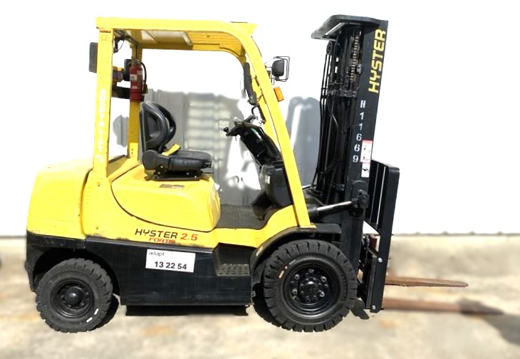 Used forklift: HYSTER H2.5TX 