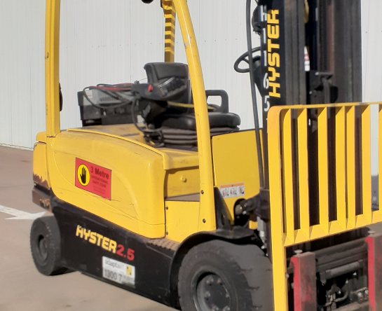 Used Forklift: HYSTER J2.5XN 