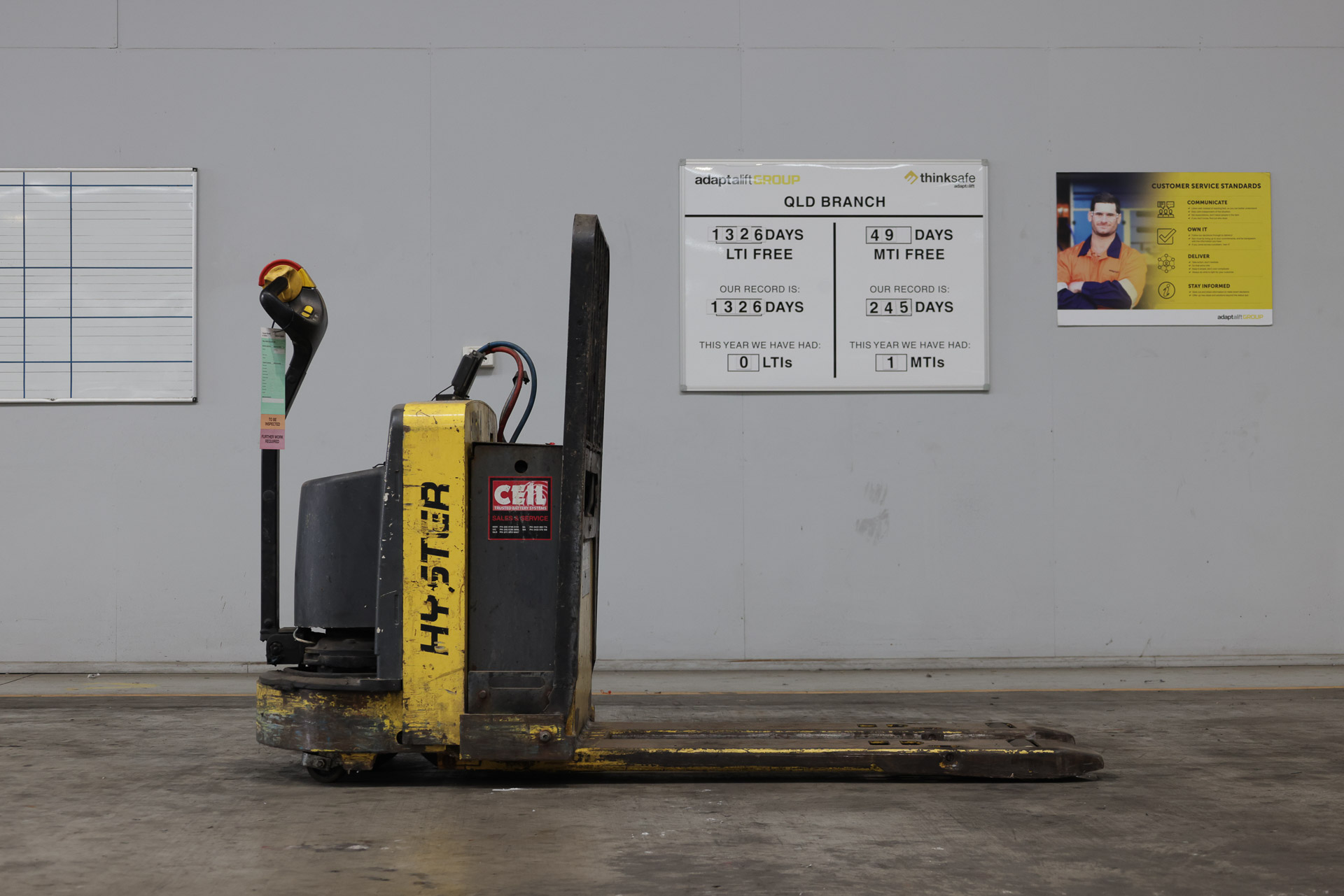 Used forklift: HYSTER W60Z 