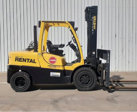 Used Forklift: HYSTER H5.0FT 