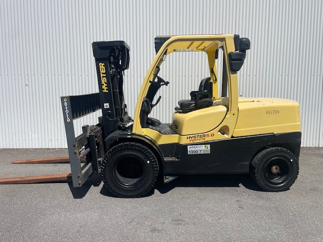 Used Equipment: HYSTER H5.0FT