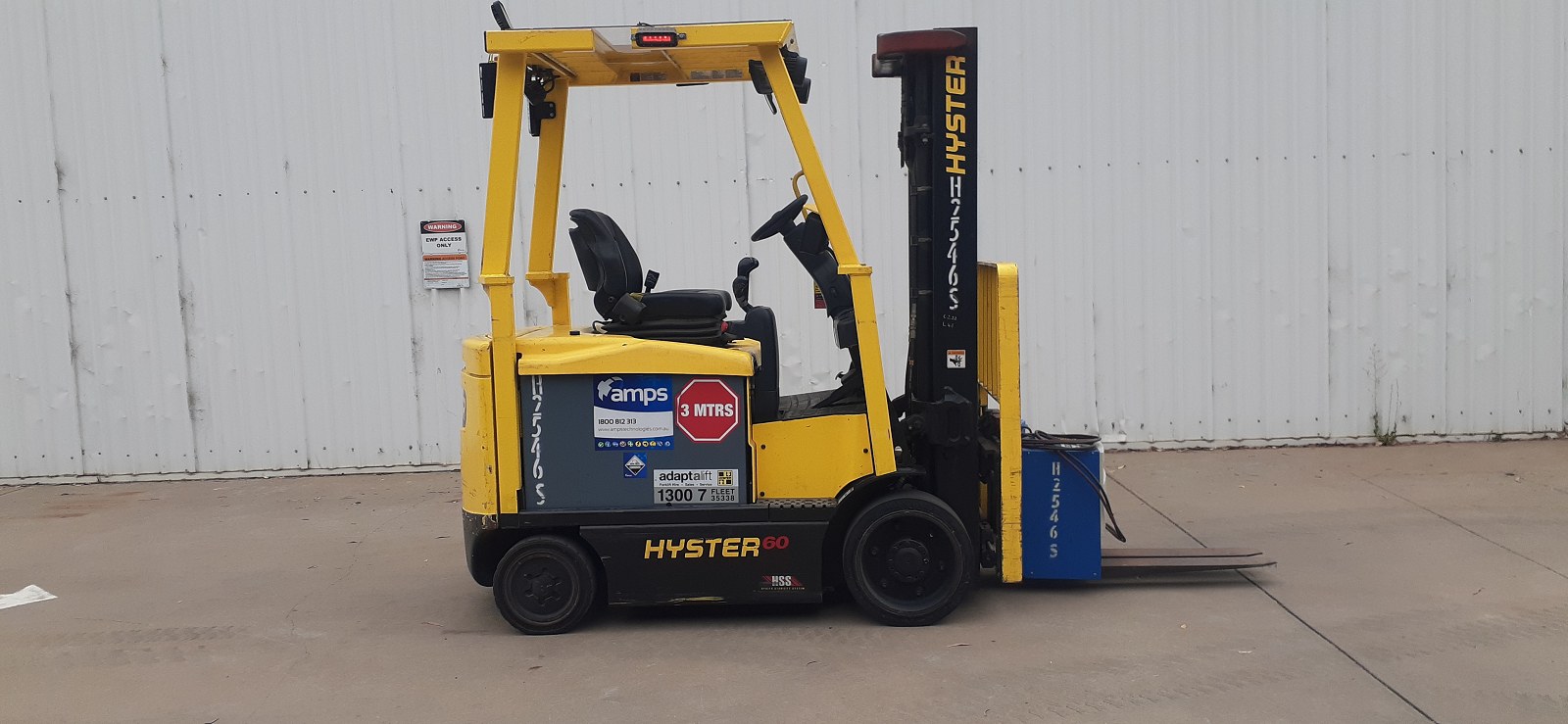 Used forklift: HYSTER E60XN 