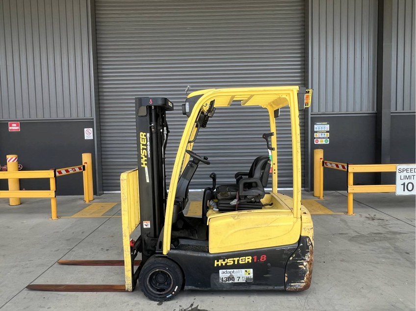 Used Equipment: HYSTER J1.8XNT