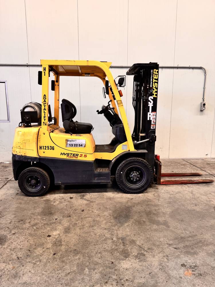 Used Equipment: HYSTER H2.50TX