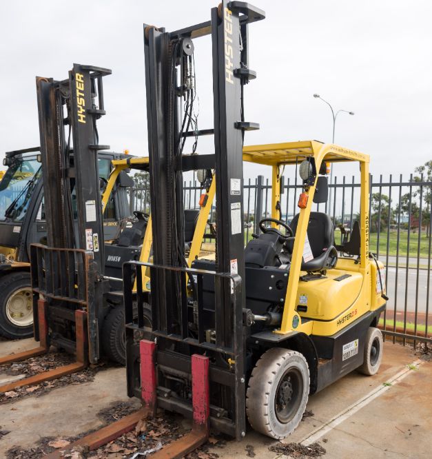 Used forklift: HYSTER H2.5XT 