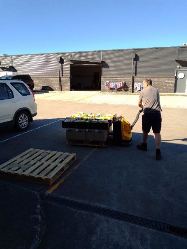 Adaptalift Group Gippsland Farmer Relief Electric Pallet Jack Adaptalift Group Gippsland Farmer Relief Electric Pallet Jack