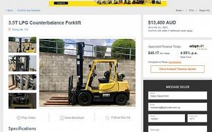 Where can I sell my forklift?