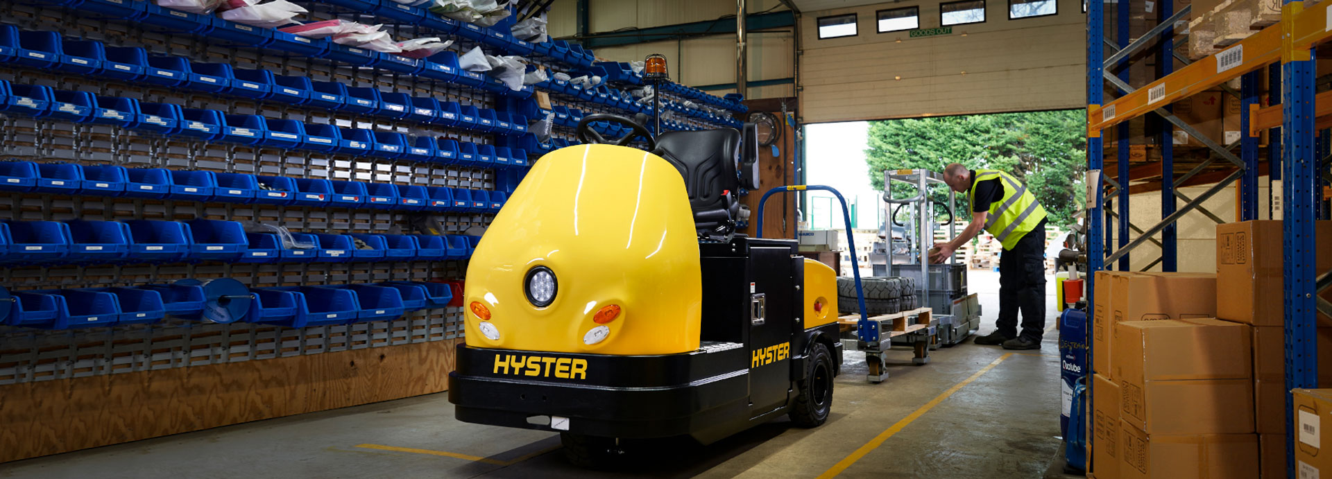 Hyster T7.0 HS3, T8.0 HS4 Tow Tractor