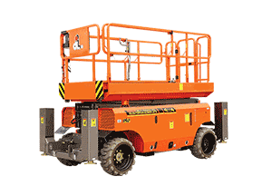 Rough Terrain Scissor Lift 10 m