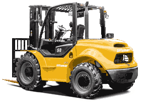 Rough Terrain Forklift 5 Tonne