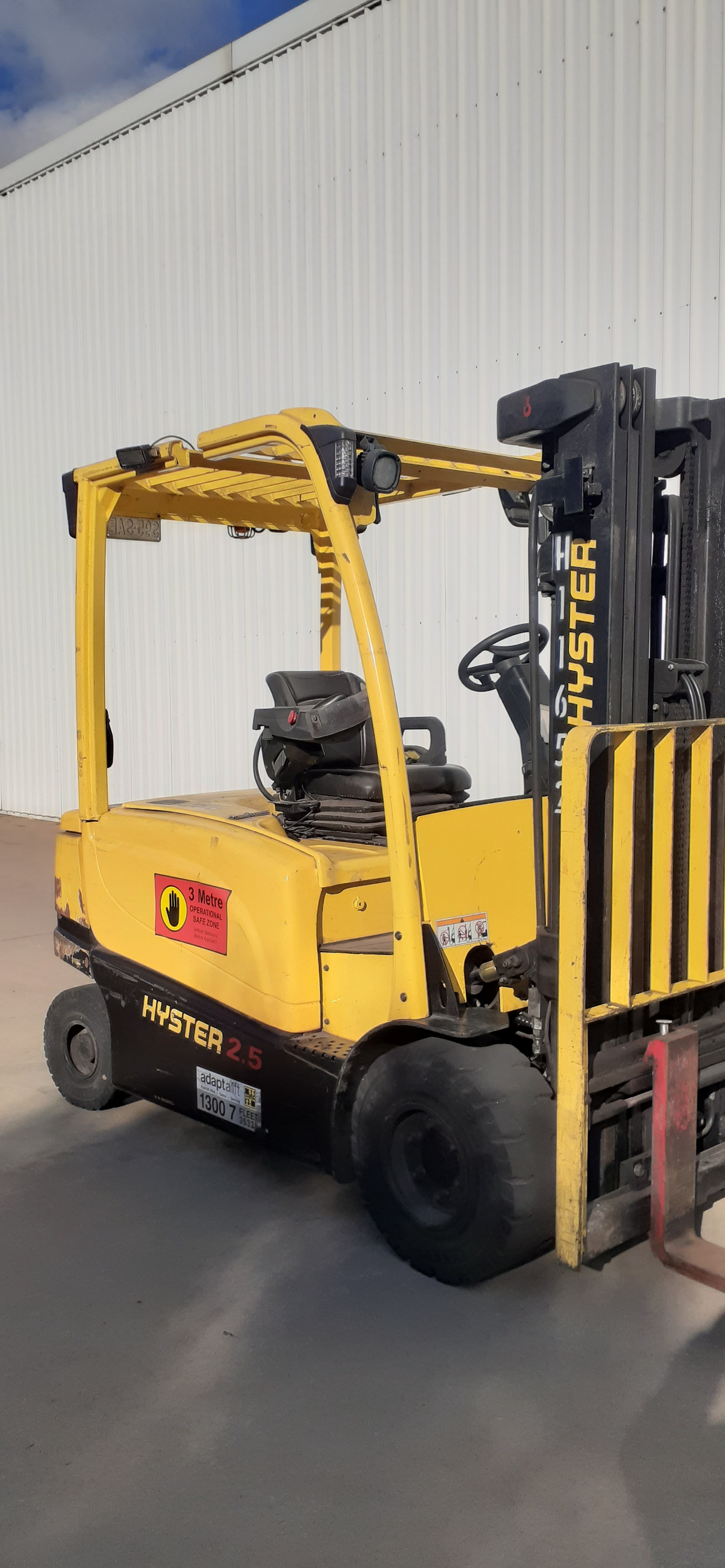 Used forklift: HYSTER J2.5XN 