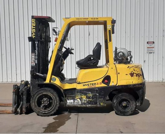 Used Forklift: HYSTER H3.5TX 