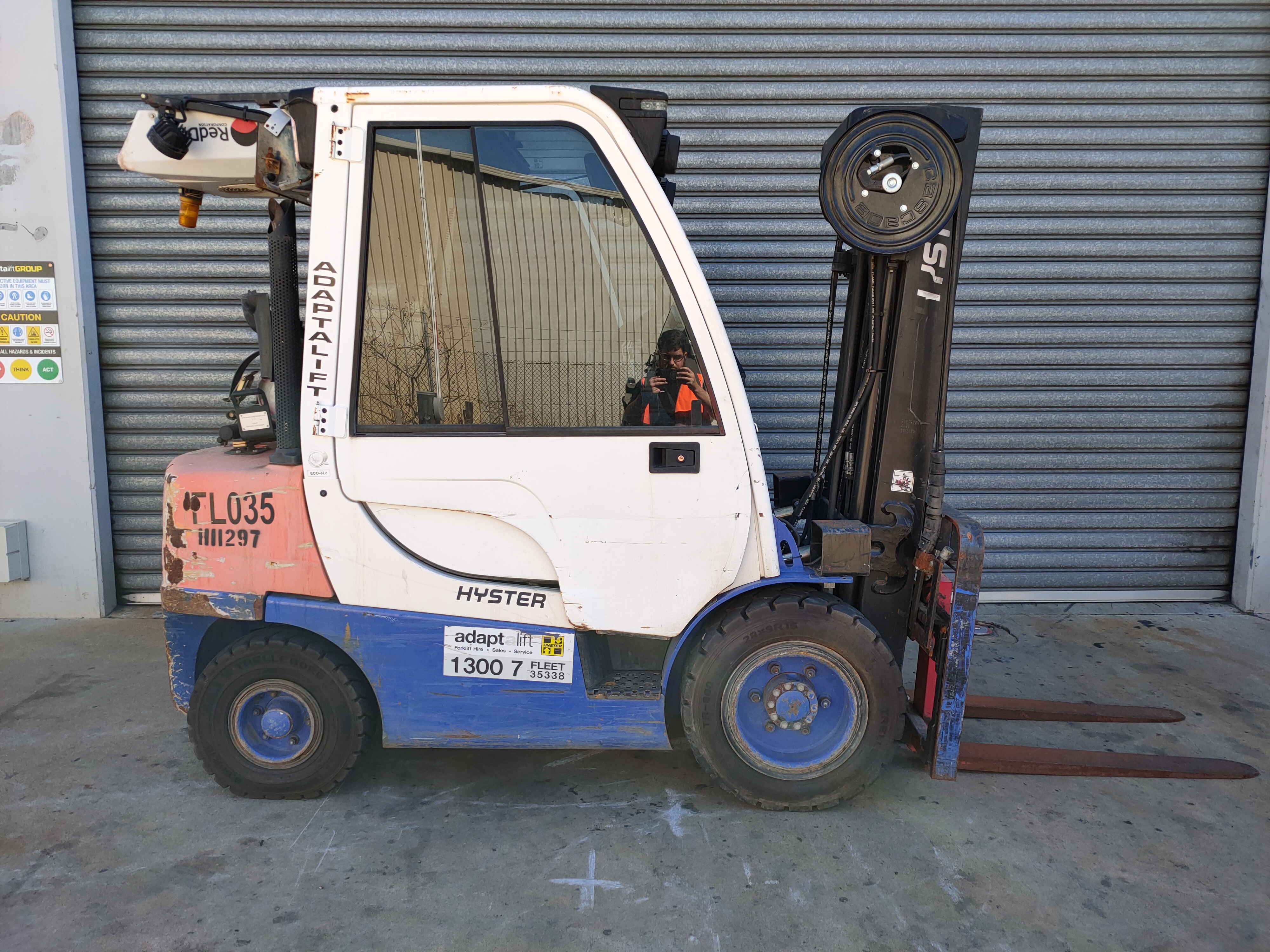 Used forklift: HYSTER H3.0FT 