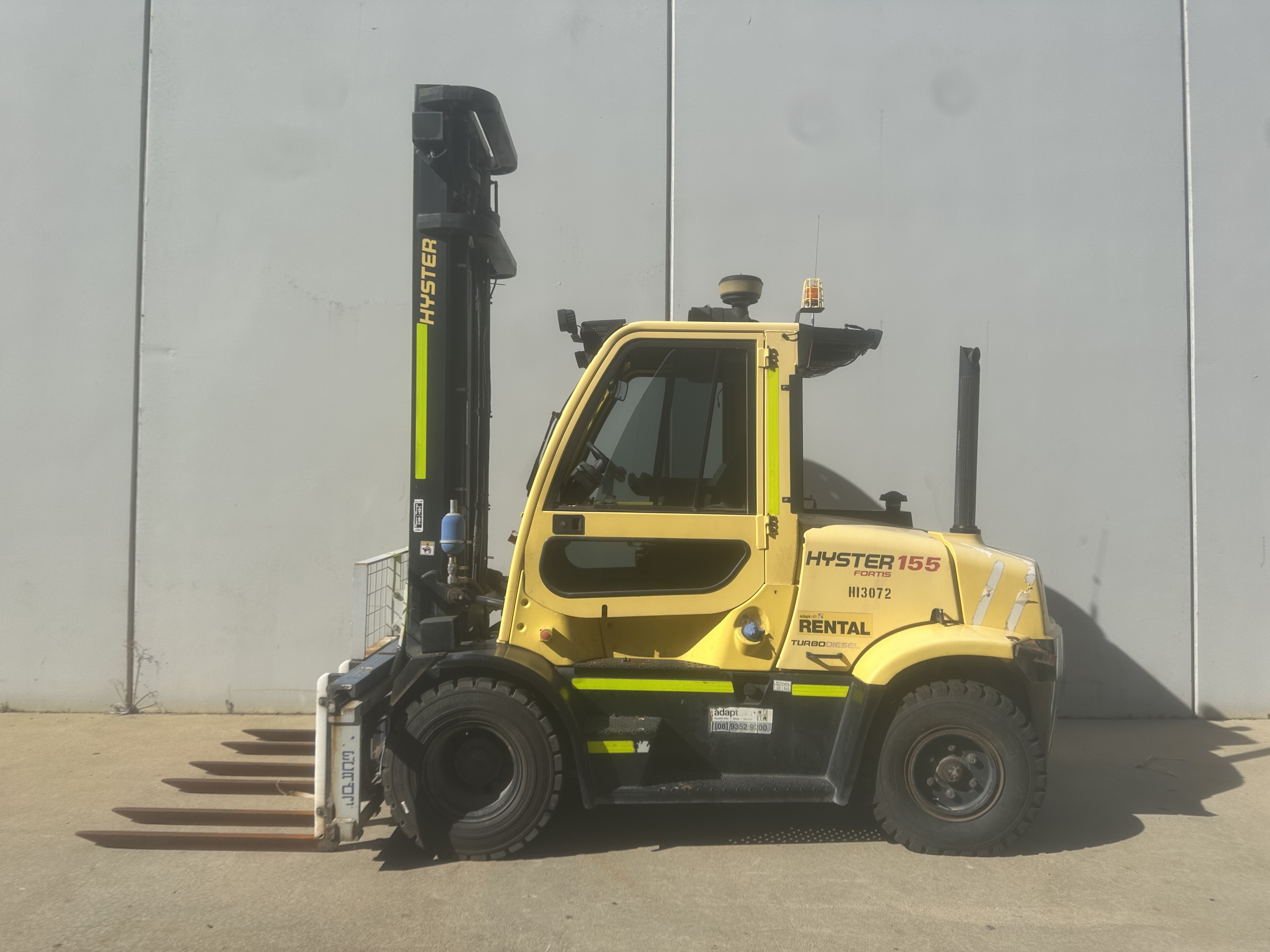 Used forklift: HYSTER H155FT 